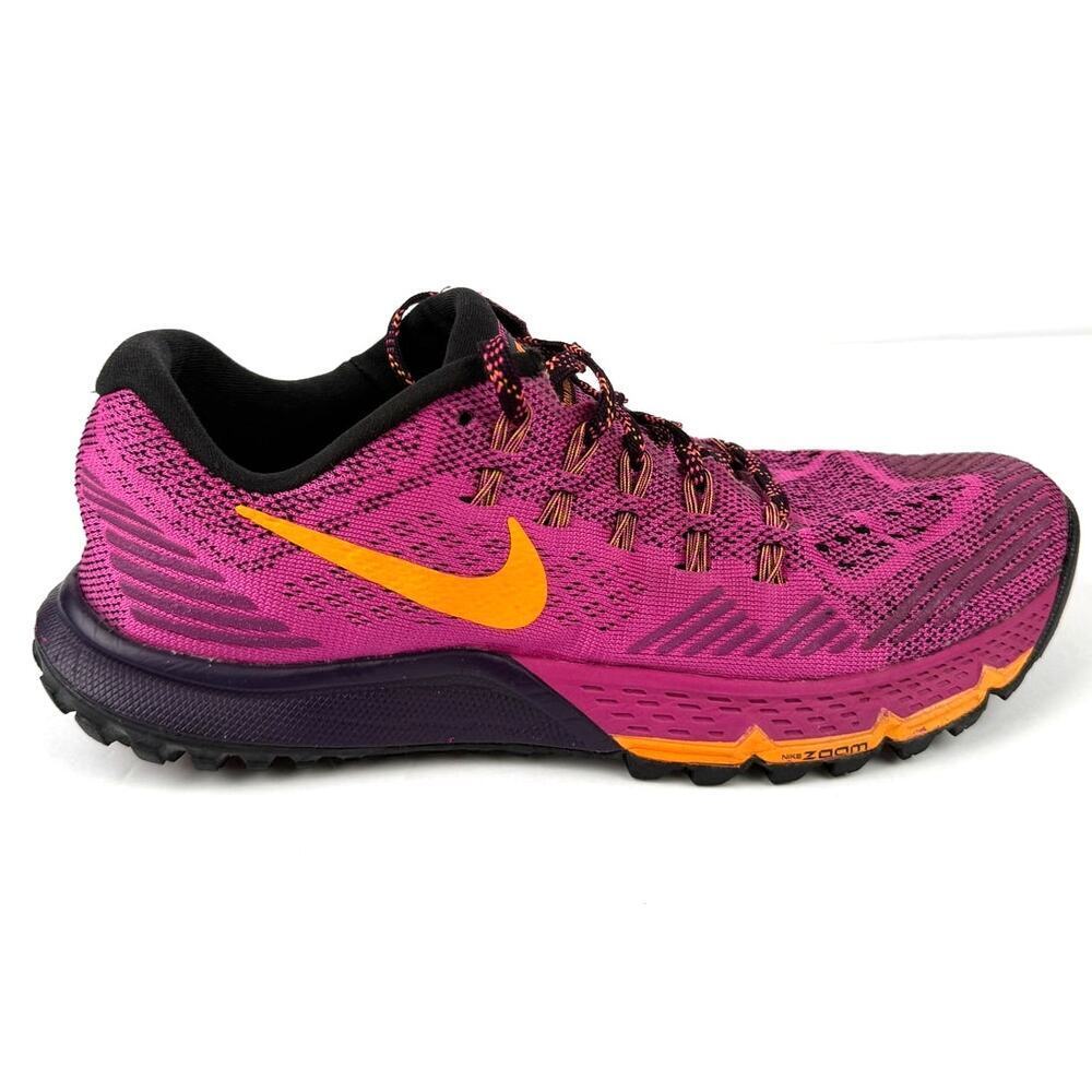 Nike Air Zoom Terra Kiger 3 Trail Running Shoes Pink Orange Women’s Size 7.5 - Picture 2 of 8
